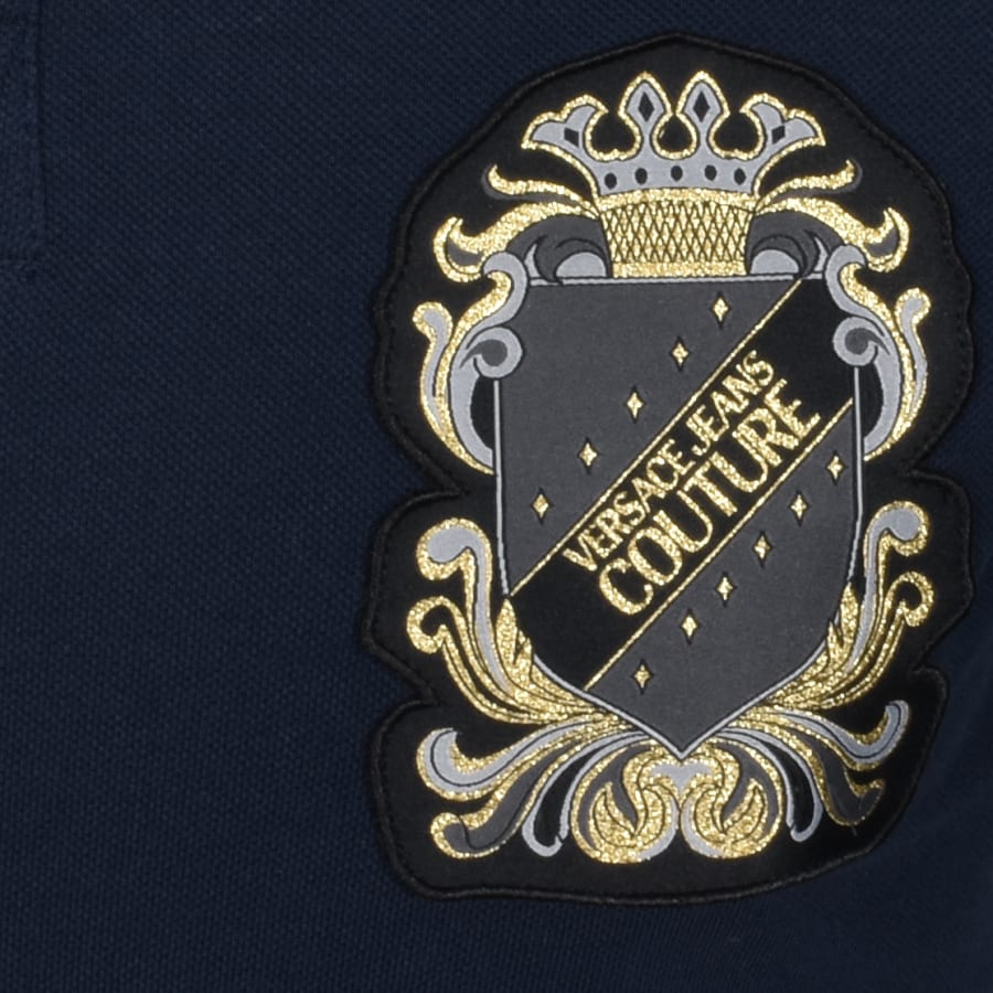 Alternative Image for ProductVersace Jeans Couture Polo T Shirt Blue3